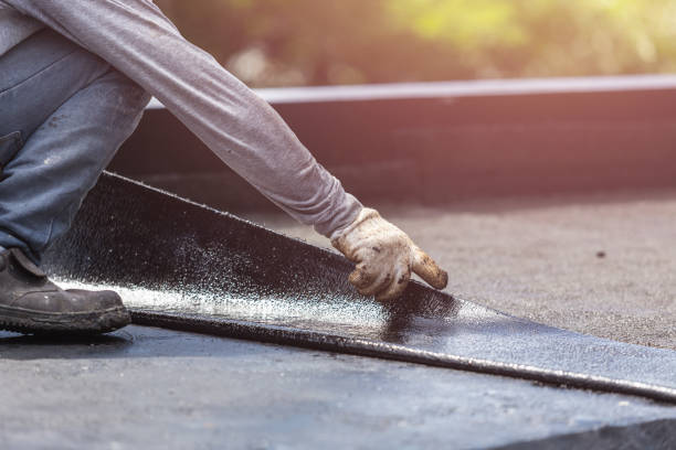 Professional Waterproofing technician working in DuPont, WA